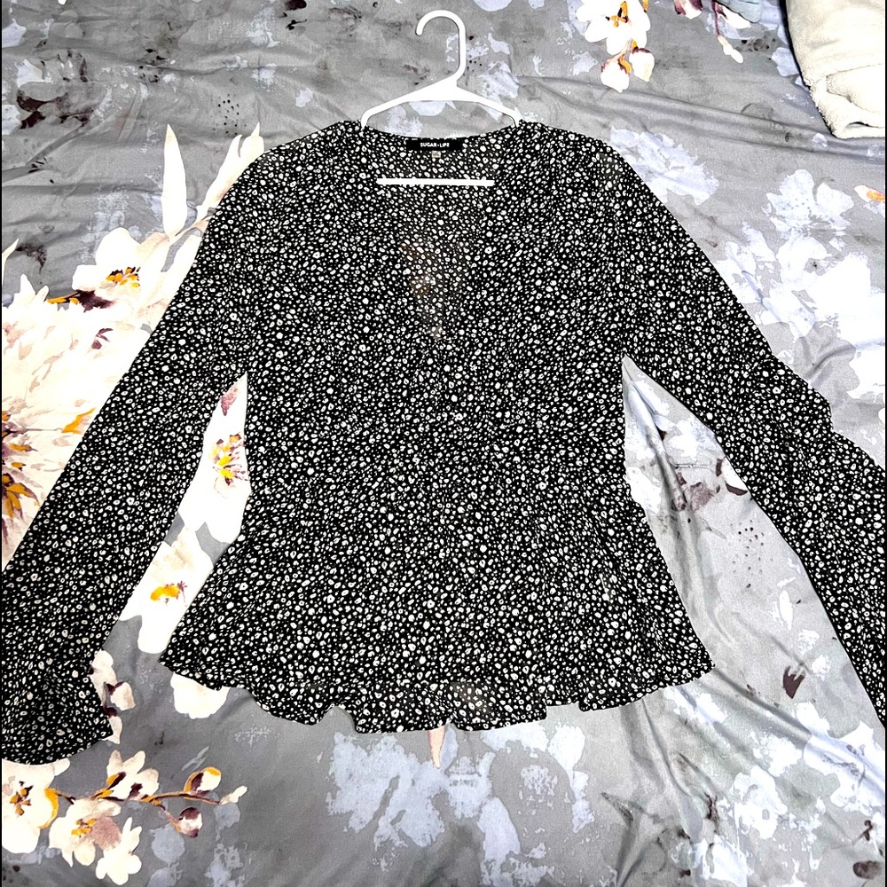 Sugar + Lips babydoll top